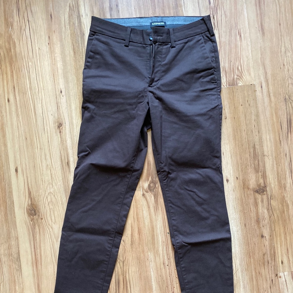 Brown Express Slim chino 30x30